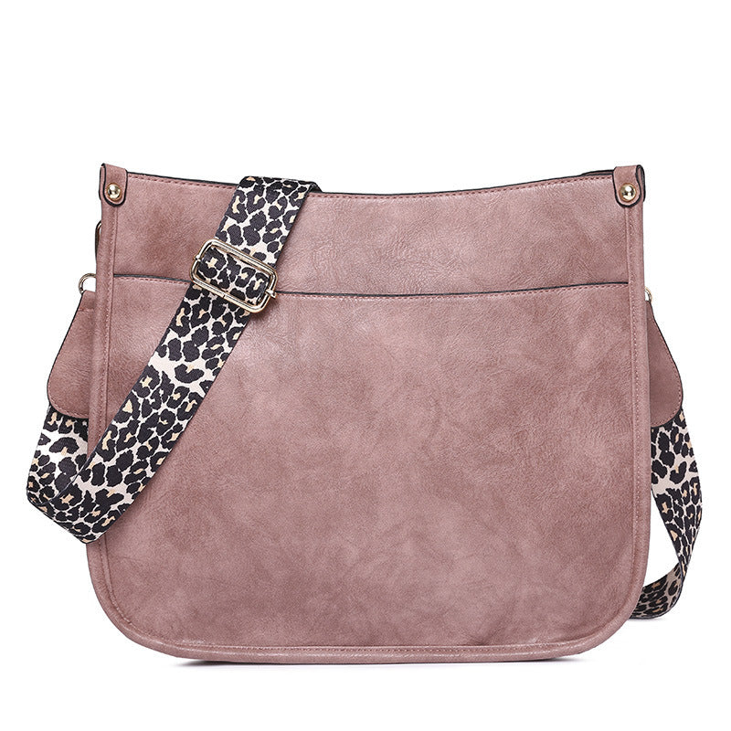 Chic Strap PU Shoulder Tote