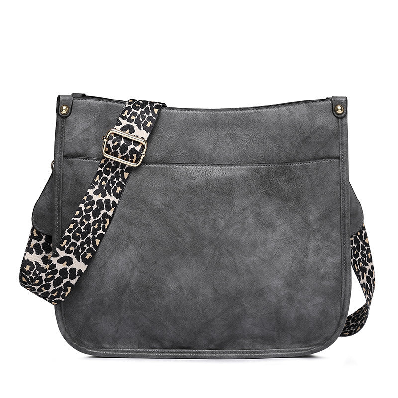 Chic Strap PU Shoulder Tote